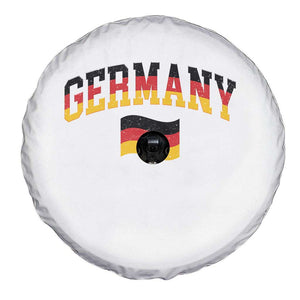 Vintage Germany Flag Spare Tire Cover Black Red Gold German Heritage Gift