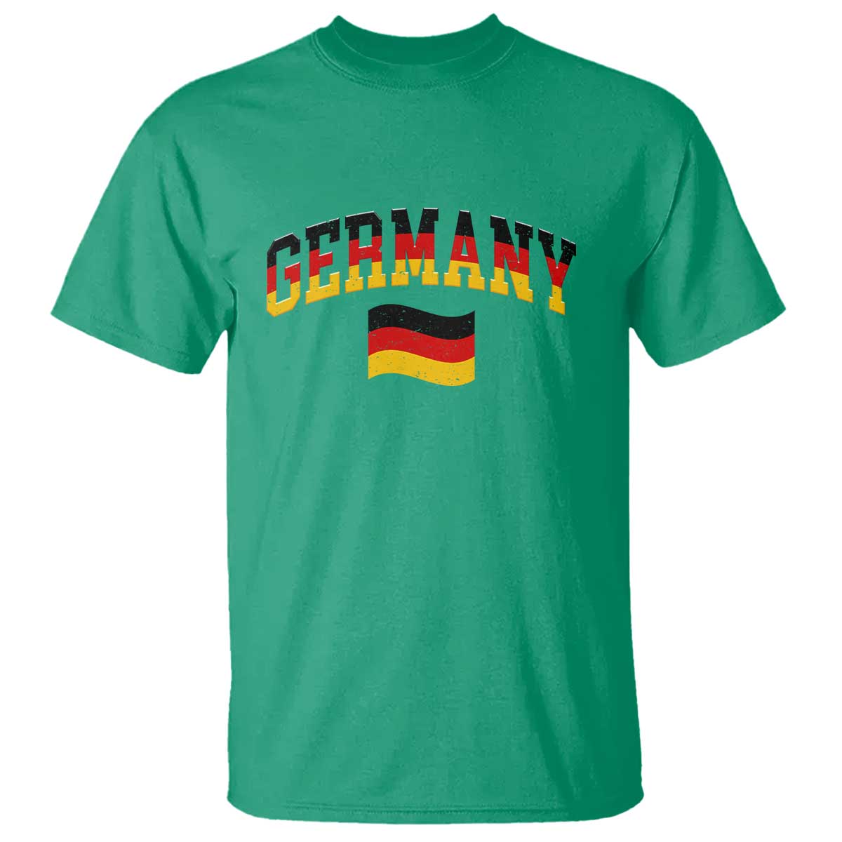 Vintage Germany Flag T Shirt Black Red Gold German Heritage Gift
