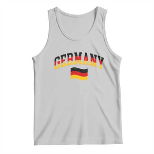 Vintage Germany Flag Tank Top Black Red Gold German Heritage Gift