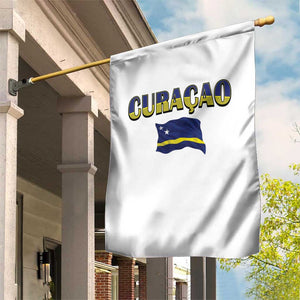 Vintage Curacao Flag Garden Flag Dutch Caribbean Heritage Gift