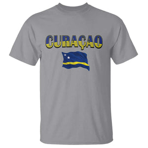 Vintage Curacao Flag T Shirt Dutch Caribbean Heritage Gift
