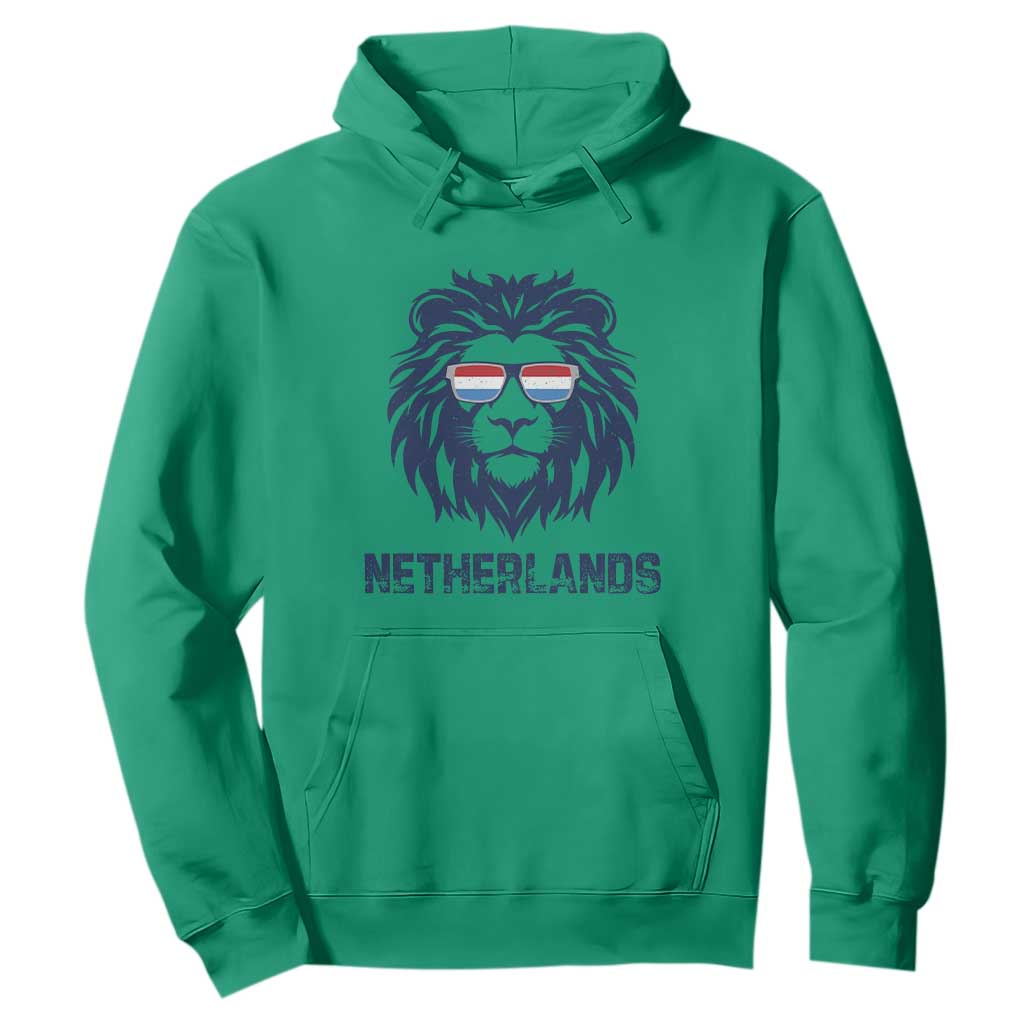 Cool Dutch Lion With Sunglasses Hoodie Netherlands Pride Gift