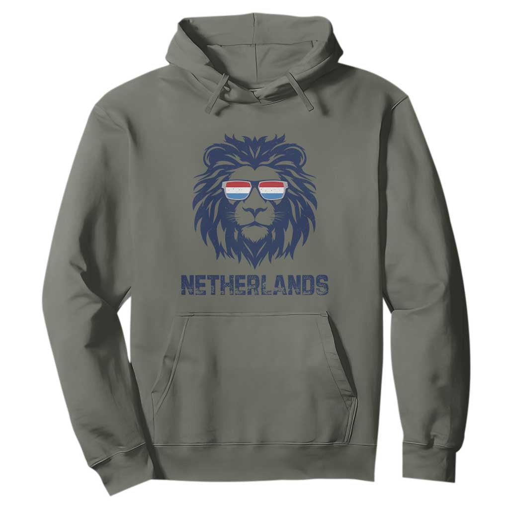 Cool Dutch Lion With Sunglasses Hoodie Netherlands Pride Gift