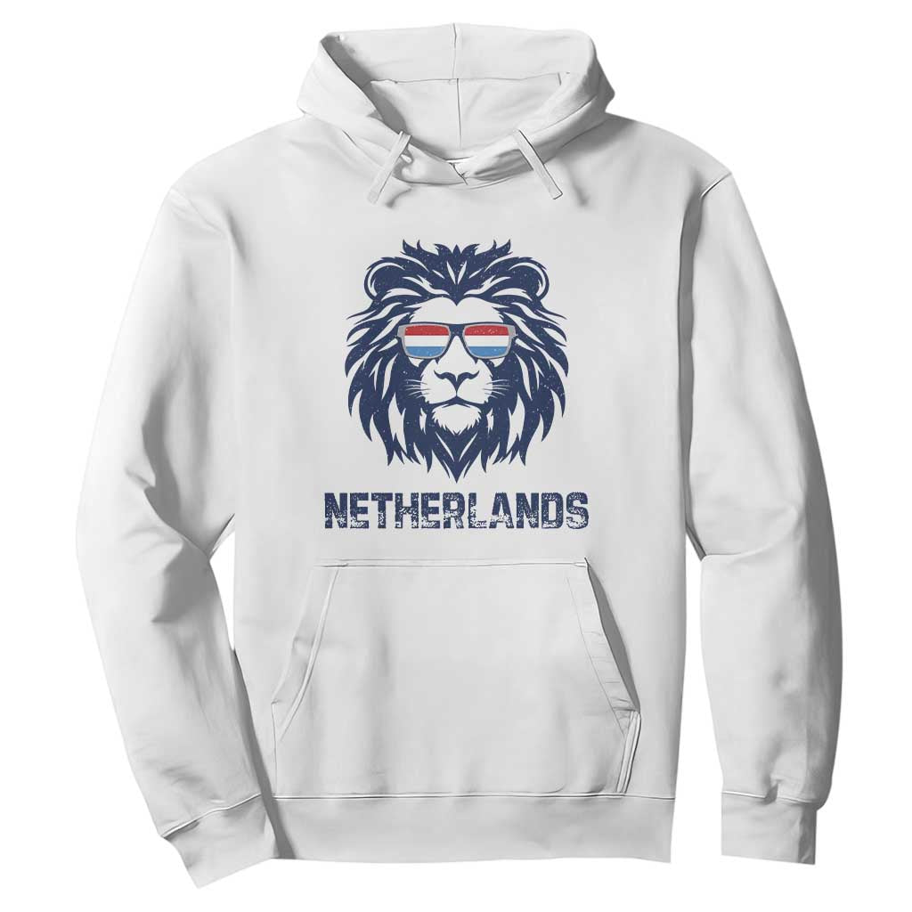 Cool Dutch Lion With Sunglasses Hoodie Netherlands Pride Gift