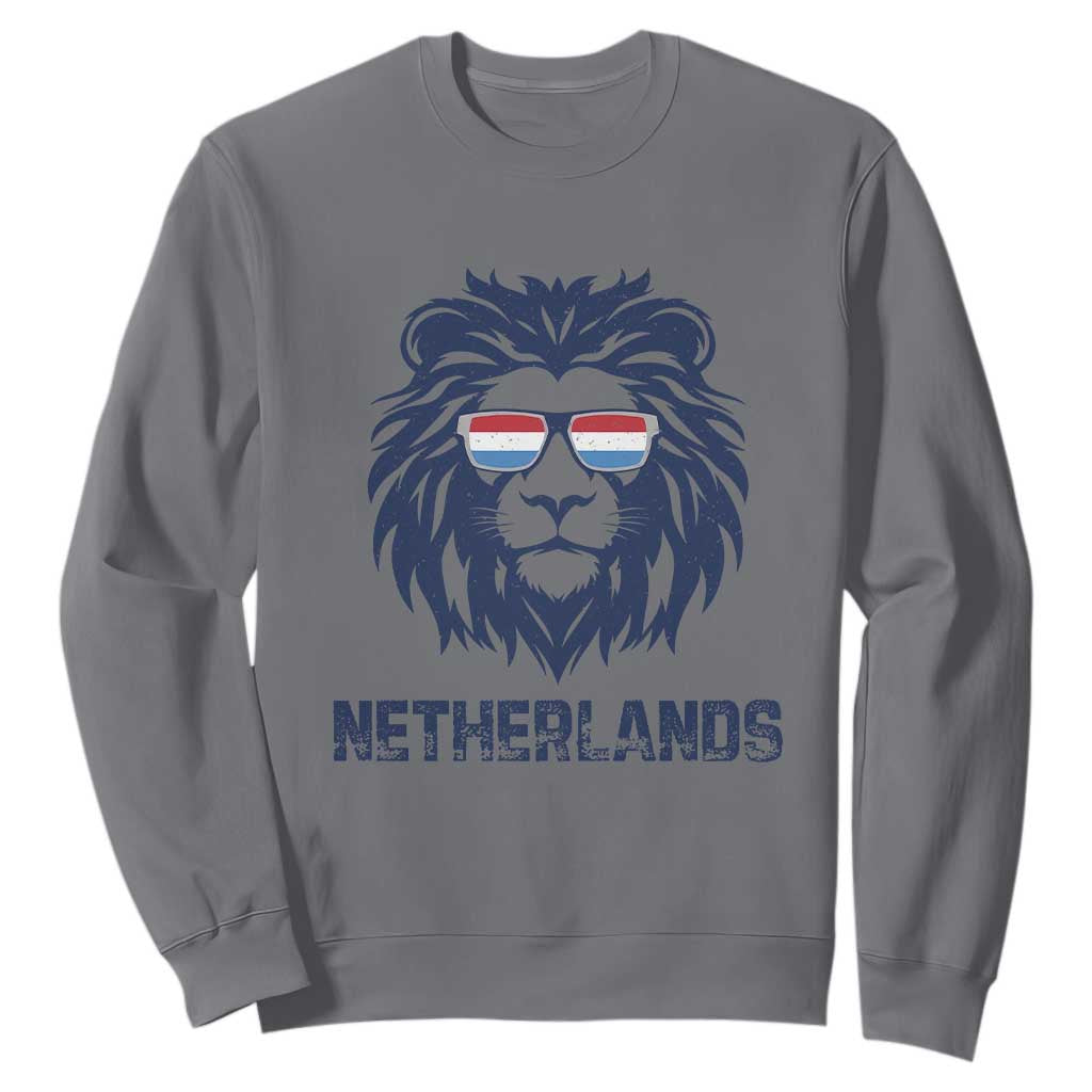 Cool Dutch Lion With Sunglasses Sweatshirt Netherlands Pride Gift