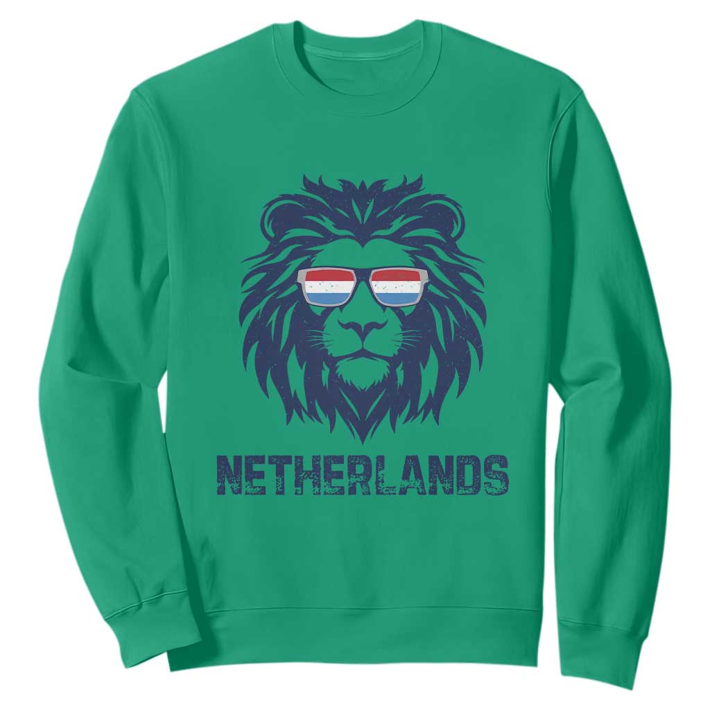 Cool Dutch Lion With Sunglasses Sweatshirt Netherlands Pride Gift