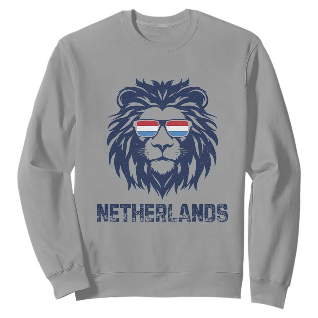 Cool Dutch Lion With Sunglasses Sweatshirt Netherlands Pride Gift