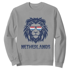 Cool Dutch Lion With Sunglasses Sweatshirt Netherlands Pride Gift