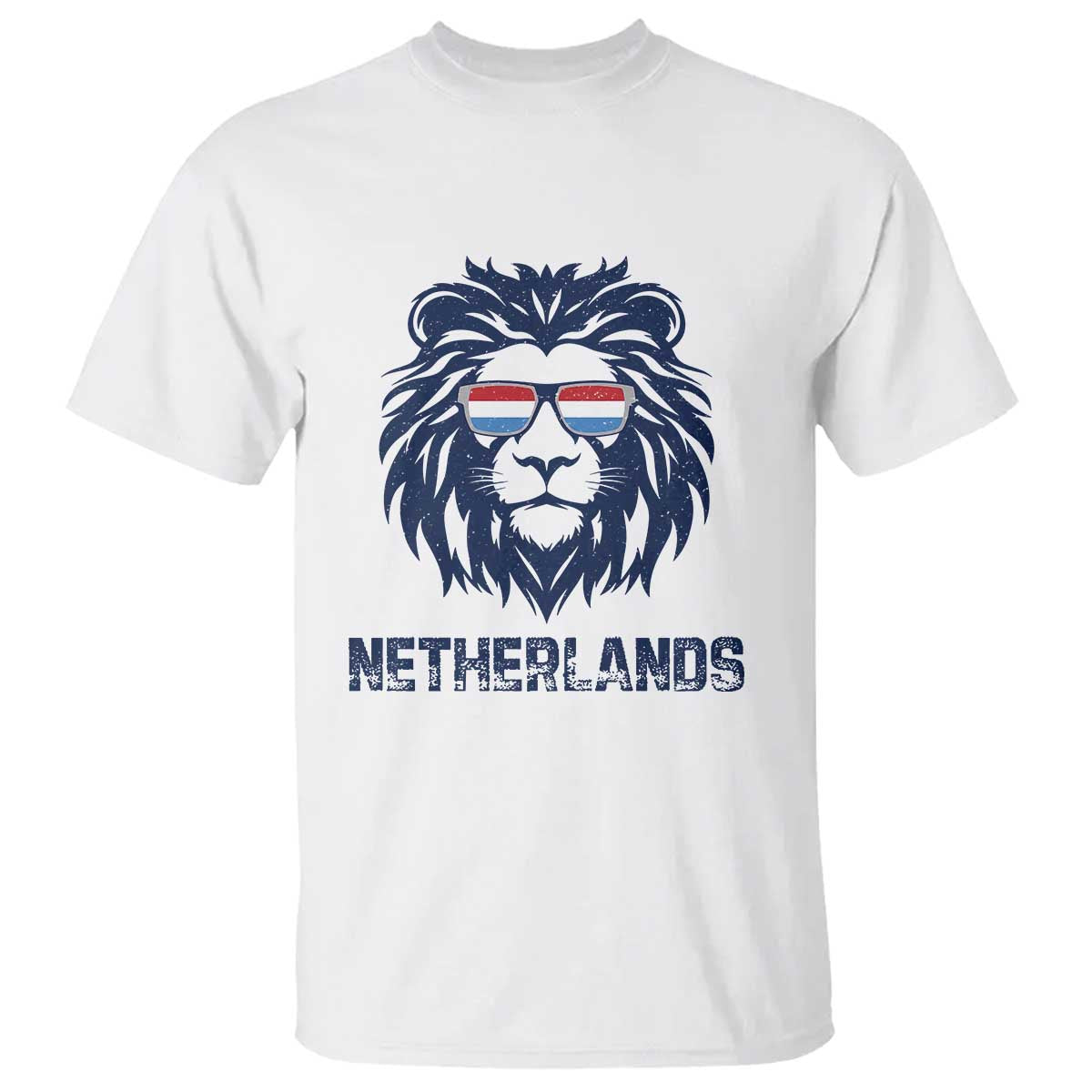 Cool Dutch Lion With Sunglasses T Shirt Netherlands Pride Gift