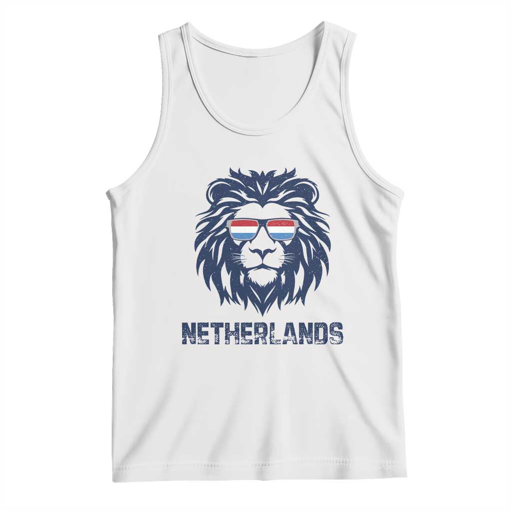Cool Dutch Lion With Sunglasses Tank Top Netherlands Pride Gift