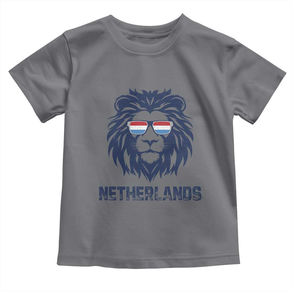Cool Dutch Lion With Sunglasses Toddler T Shirt Netherlands Pride Gift