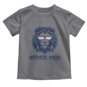 Cool Dutch Lion With Sunglasses Toddler T Shirt Netherlands Pride Gift