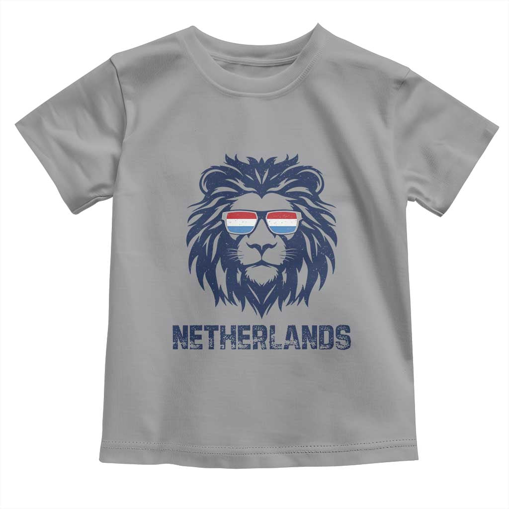 Cool Dutch Lion With Sunglasses Toddler T Shirt Netherlands Pride Gift
