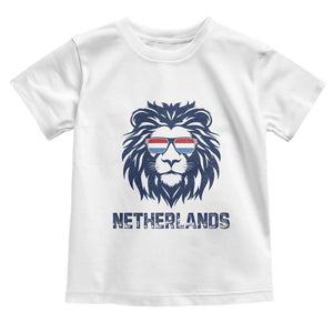 Cool Dutch Lion With Sunglasses Toddler T Shirt Netherlands Pride Gift
