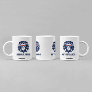 Cool Dutch Lion With Sunglasses Coffee Mug Netherlands Pride Gift