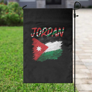 Vintage Jordan Pride Garden Flag Proud Jordanian Roots Gift