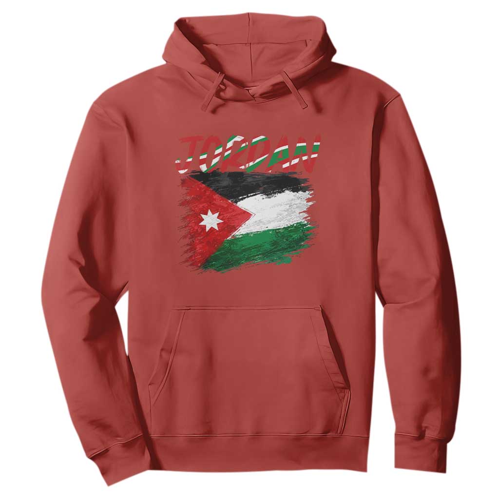 Vintage Jordan Pride Hoodie Proud Jordanian Roots Gift