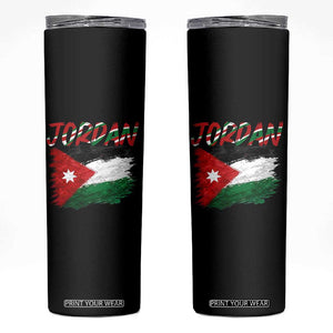 Vintage Jordan Pride Skinny Tumbler Proud Jordanian Roots Gift
