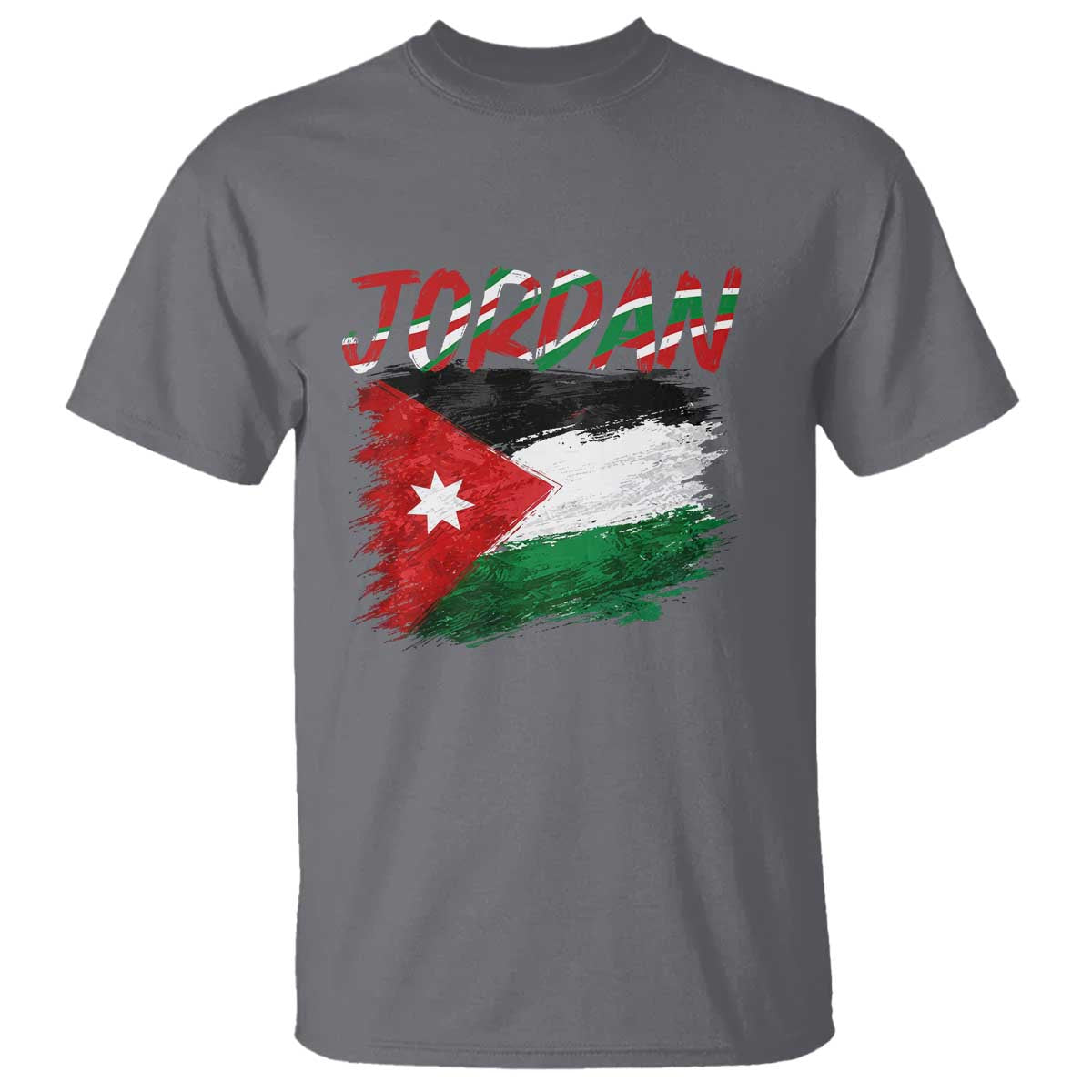 Vintage Jordan Pride T Shirt Proud Jordanian Roots Gift