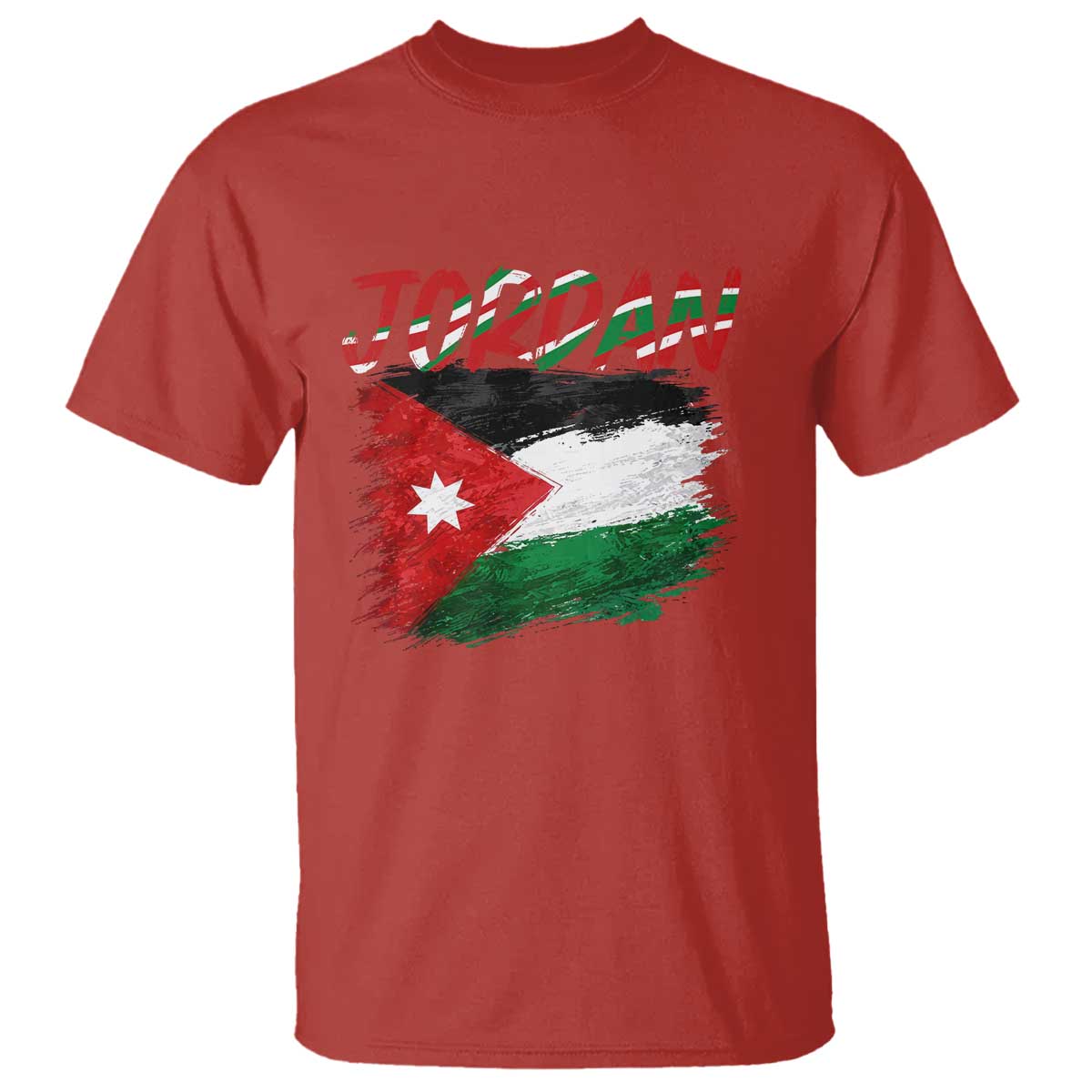 Vintage Jordan Pride T Shirt Proud Jordanian Roots Gift