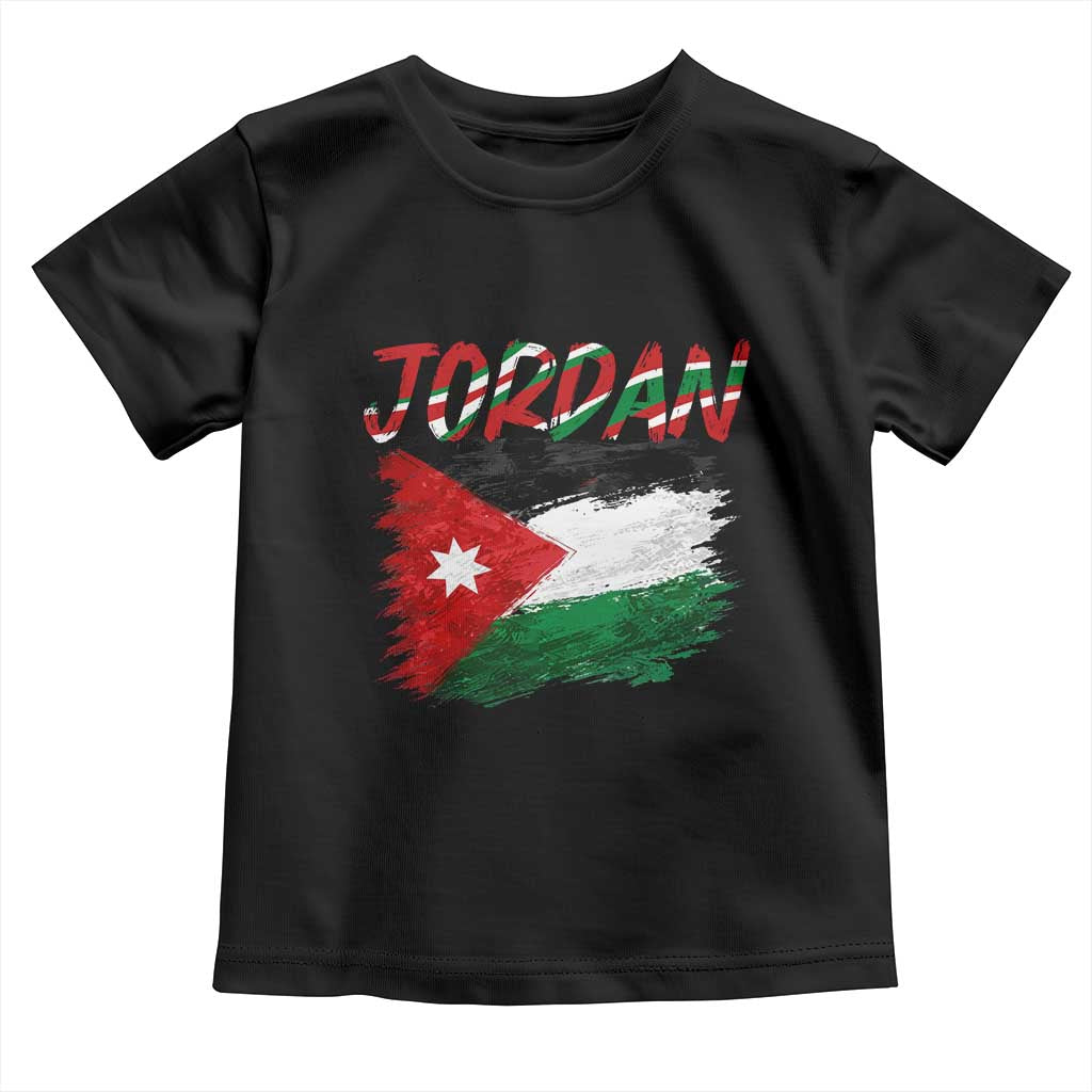 Vintage Jordan Pride Toddler T Shirt Proud Jordanian Roots Gift