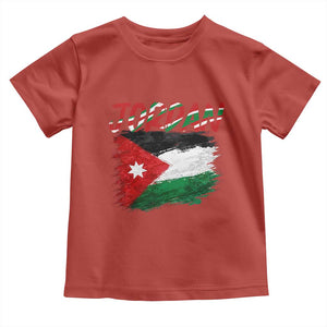 Vintage Jordan Pride Toddler T Shirt Proud Jordanian Roots Gift