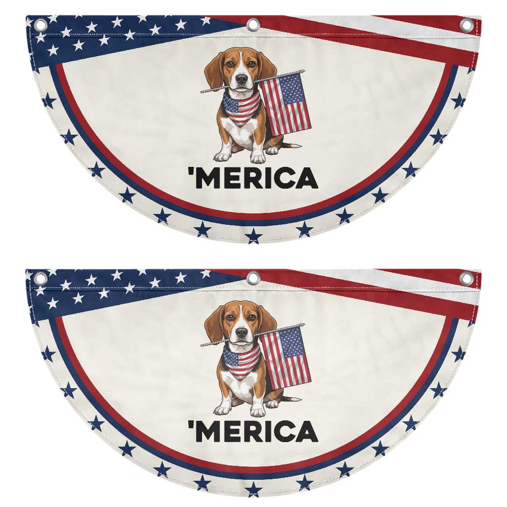 Beagle Lover 4th Of July Dog Patriotic Fan Flag Merica Pride