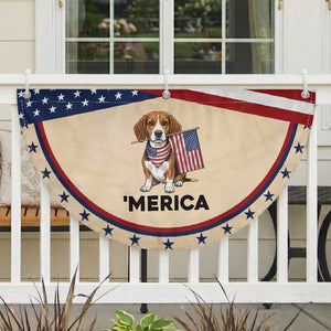 Beagle Lover 4th Of July Dog Patriotic Fan Flag Merica Pride