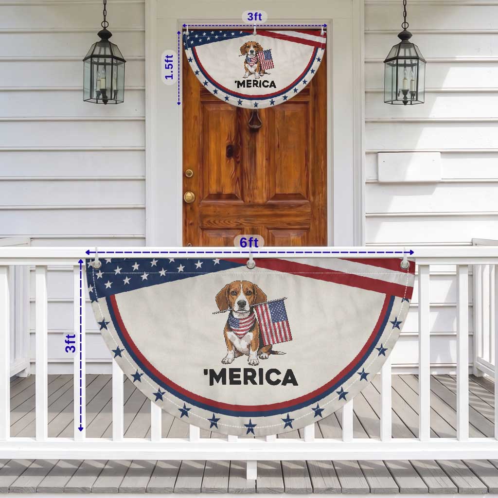 Beagle Lover 4th Of July Dog Patriotic Fan Flag Merica Pride