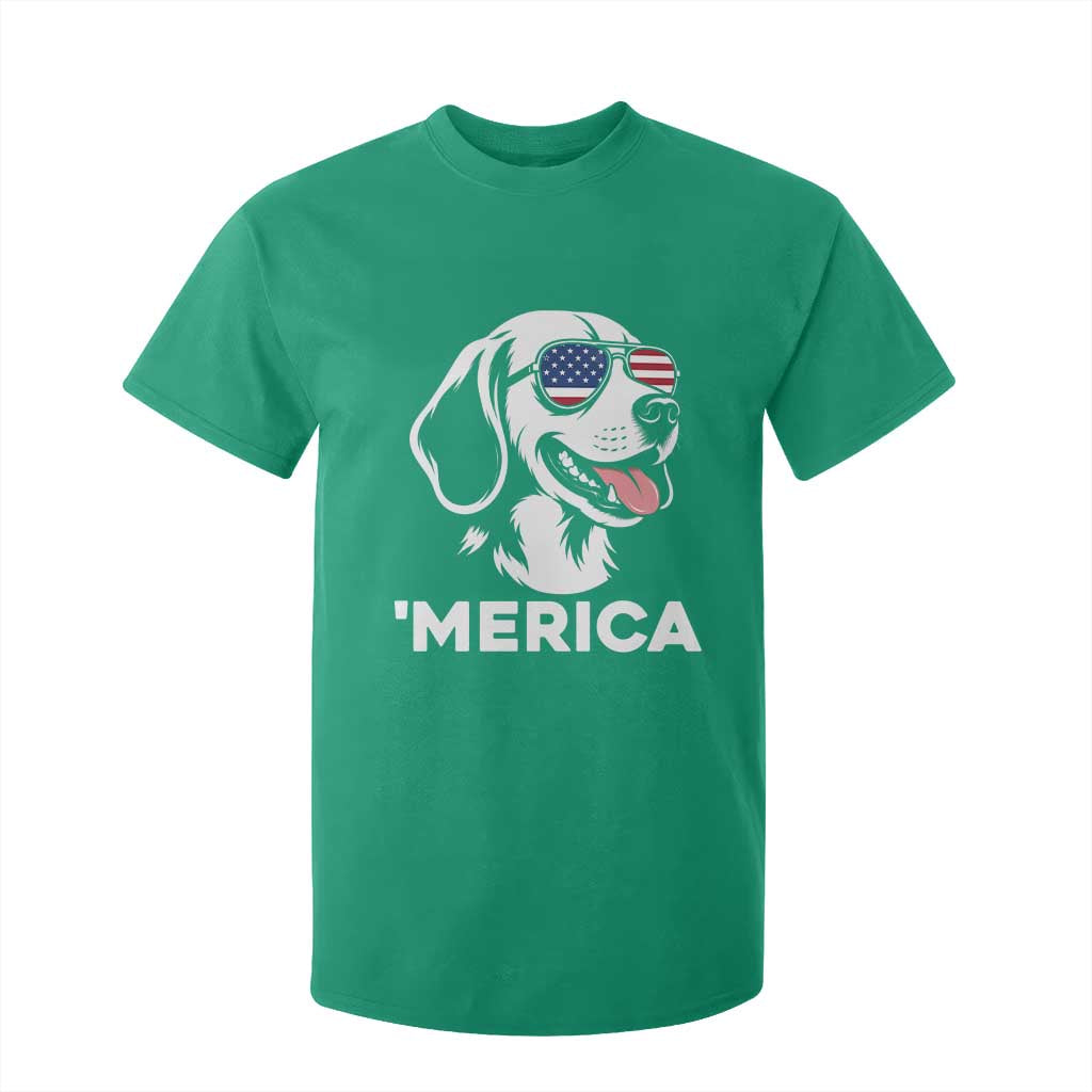 Funny Merica Beagle Lover 4th Of July T Shirt For Kid Patriotic Dog Gift