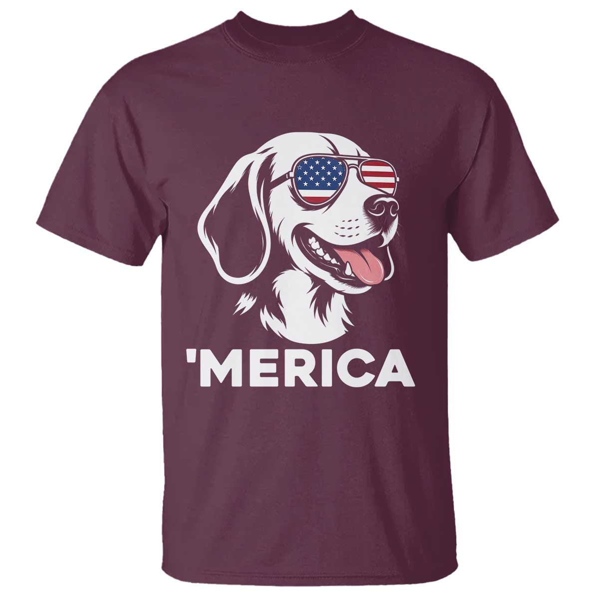 Funny Merica Beagle Lover 4th Of July T Shirt Patriotic Dog Gift