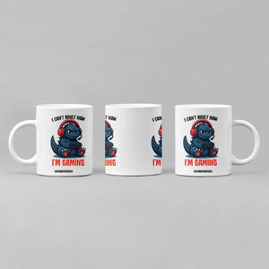 I Cant Adult Now Im Gaming Coffee Mug Funny Monster Playing Video Game TS12 Print Your Wear