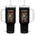 Funny Gamer Cat Tumbler With Handle Life Without Gaming Is Nothing Good TS12 One Size: 40 oz Black Print Your Wear