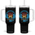 Funny Gamer Tumbler With Handle I Paused My Game To Be Here TS12 One Size: 40 oz Black Print Your Wear