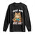 Just One More Game Long Sleeve Shirt Funny Lazy Cat Playing Video Game TS12 Black Print Your Wear