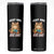 Just One More Game Skinny Tumbler Funny Lazy Cat Playing Video Game TS12 Black Print Your Wear