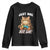 Just One More Game Youth Sweatshirt Funny Lazy Cat Playing Video Game TS12 Black Print Your Wear