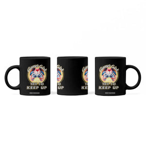 Im A Gamer Girl Try To Keep Up Coffee Mug Funny Gaming Gift TS12 Print Your Wear
