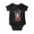 Just A Girl Who Loves Cats And Gaming Baby Onesie Cute Gamer Gift TS12 Black Print Your Wear