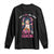 Just A Girl Who Loves Cats And Gaming Long Sleeve Shirt Cute Gamer Gift TS12 Black Print Your Wear
