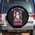 Just A Girl Who Loves Cats And Gaming Spare Tire Cover Cute Gamer Gift TS12 No hole Black Print Your Wear