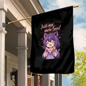 Just One More Game Garden Flag Cute Girl Playing Game Humor Gift TS12 Print Your Wear