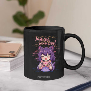 Just One More Game Coffee Mug Cute Girl Playing Game Humor Gift TS12 Print Your Wear