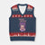 Just One More Game V-Neck Knit Sweater Vest Cute Girl Playing Game Humor Gift TS12 Navy Red Print Your Wear