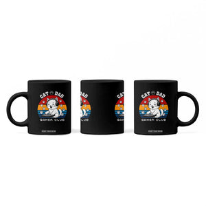 Funny Cat Dad Gamer Club Coffee Mug Gamer Cat Lover Gift TS12 Print Your Wear