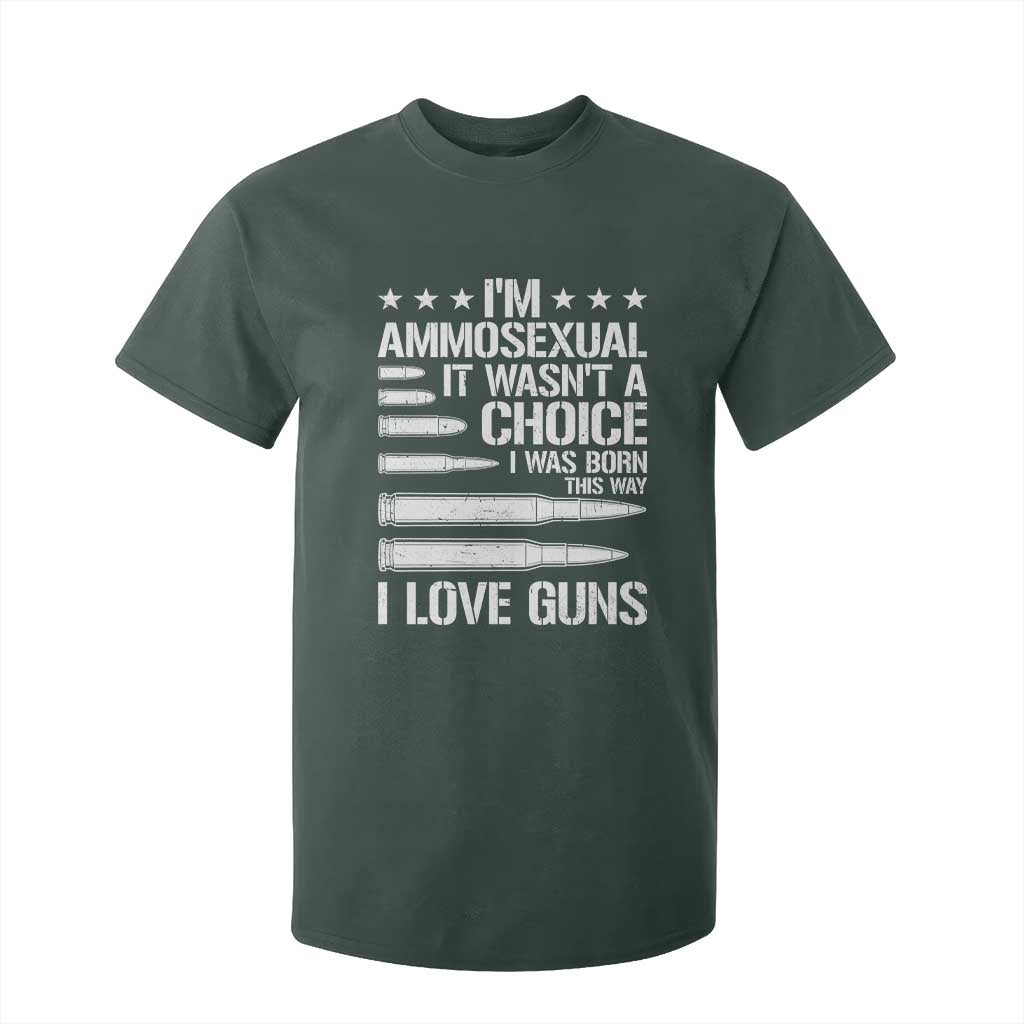 Funny Im Ammosexual T Shirt For Kid American Freedom Second Amendment