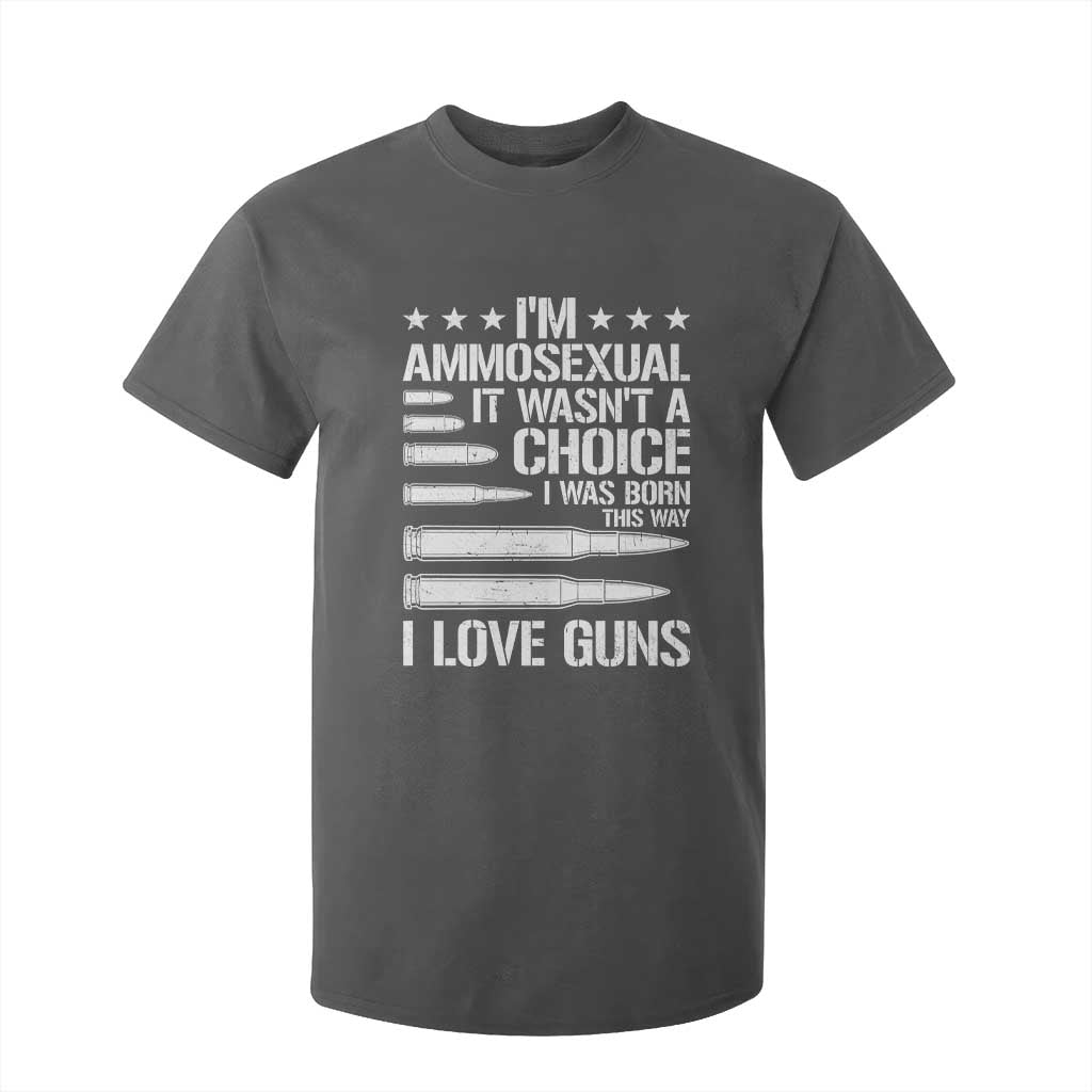 Funny Im Ammosexual T Shirt For Kid American Freedom Second Amendment
