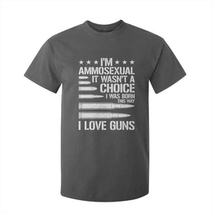Funny Im Ammosexual T Shirt For Kid American Freedom Second Amendment
