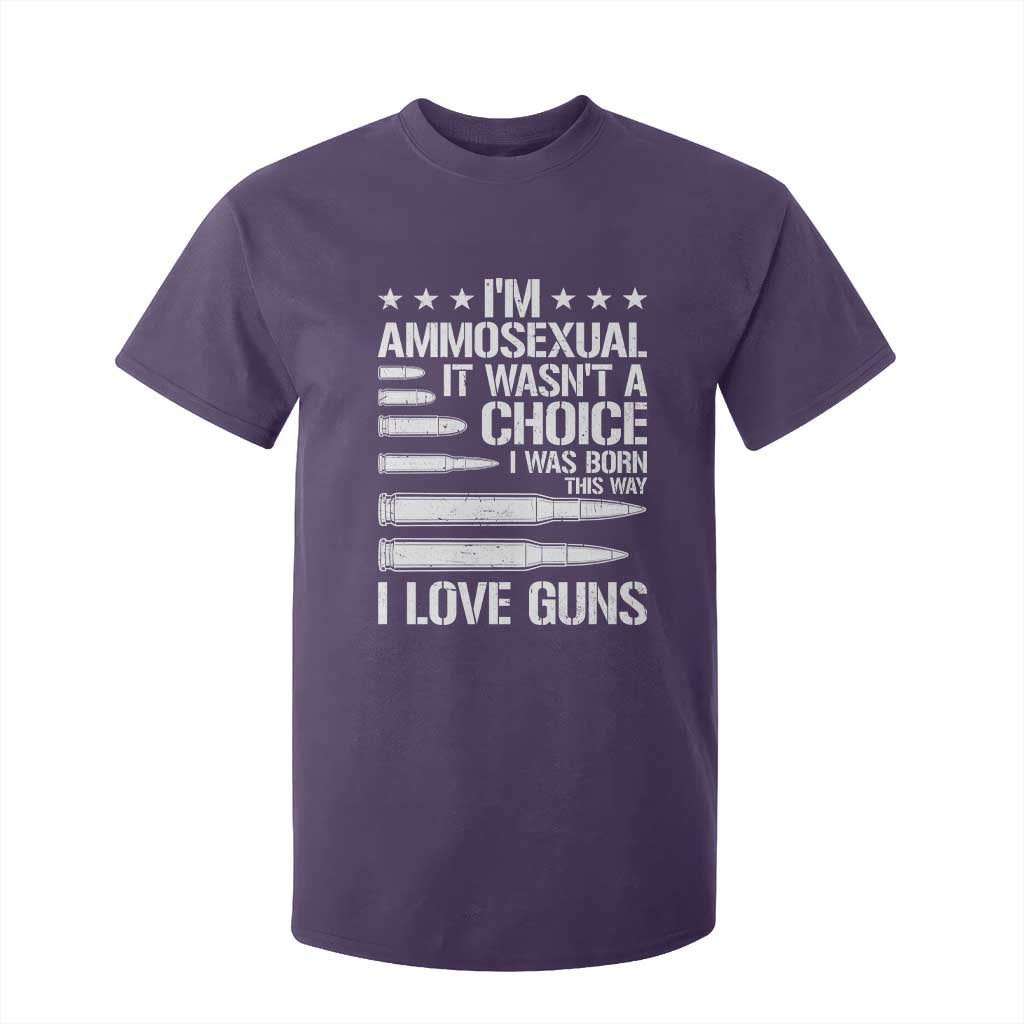 Funny Im Ammosexual T Shirt For Kid American Freedom Second Amendment