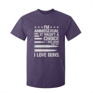 Funny Im Ammosexual T Shirt For Kid American Freedom Second Amendment